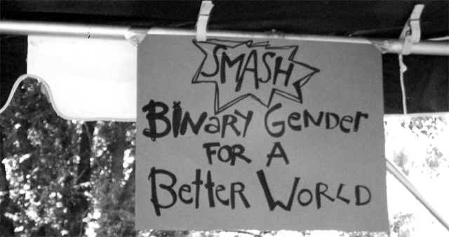 down with the gender binary