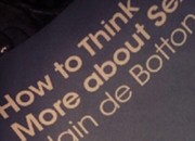 Alain de Botton's How To Think More About Sex